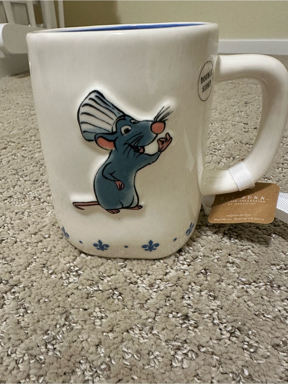 Rae Dunn Mug Disney Pixar “Chef’s Kiss” Ratatouille Mug - Picture 1 of 4